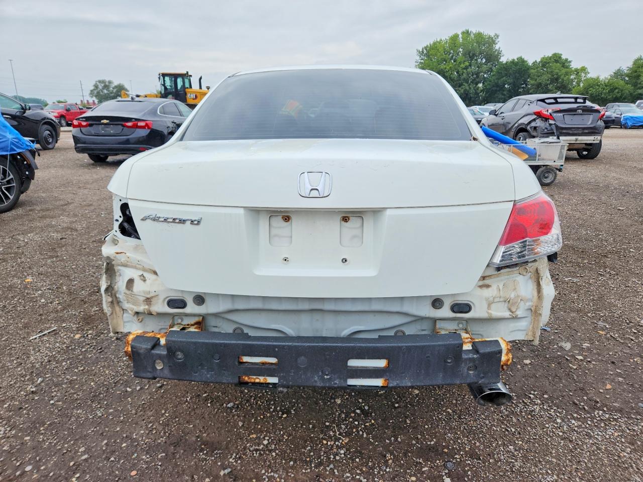 2010 Honda Accord Lx White vin: 1HGCP2F37AA171539