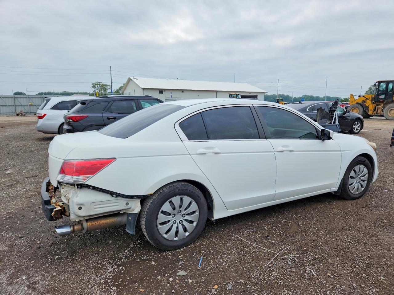 2010 Honda Accord Lx White vin: 1HGCP2F37AA171539