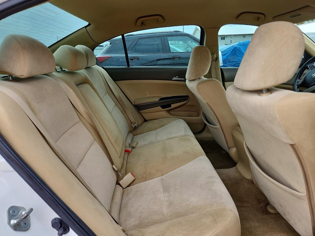 2010 Honda Accord Lx White vin: 1HGCP2F37AA171539