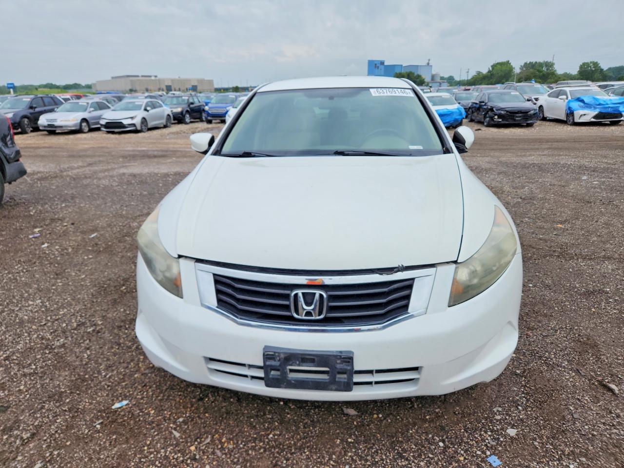 2010 Honda Accord Lx White vin: 1HGCP2F37AA171539
