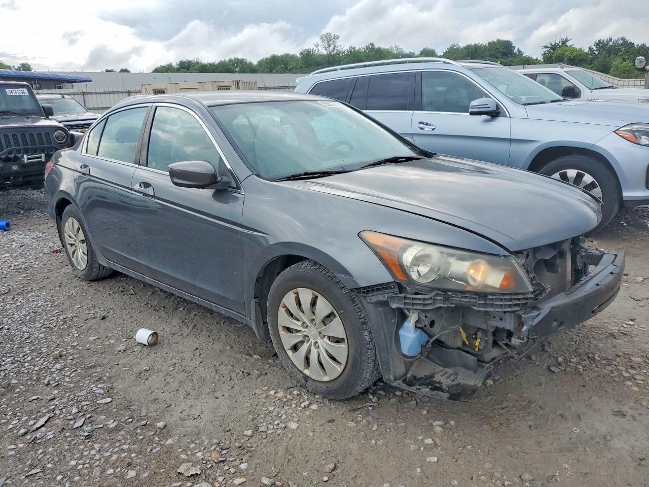 2010 Honda Accord Lx Gray vin: 1HGCP2F37AA179849