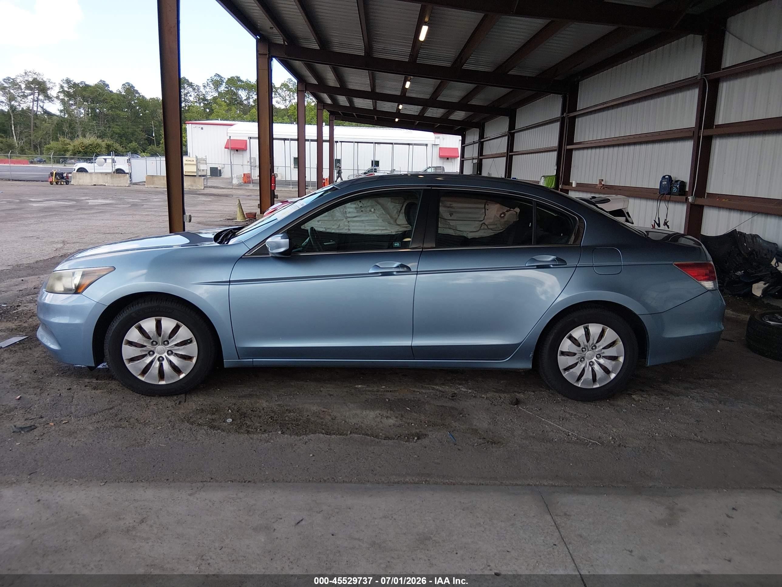 2011 Honda Accord 2.4 Lx Blue vin: 1HGCP2F37BA020847