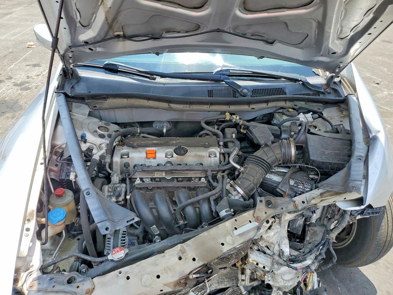 2011 Honda Accord Lx Серебряный vin: 1HGCP2F37BA036529