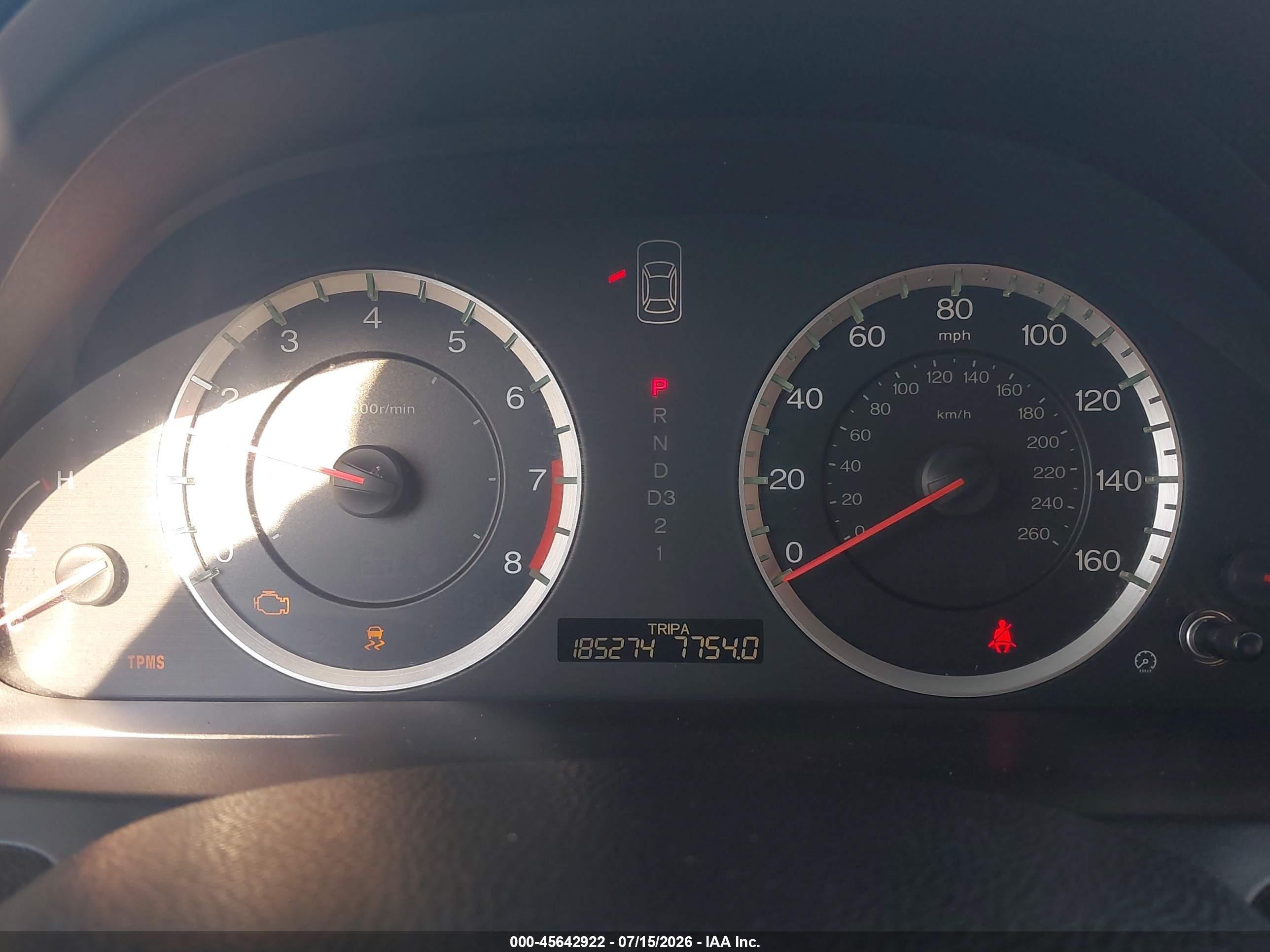 2011 Honda Accord 2.4 Lx White vin: 1HGCP2F37BA057641