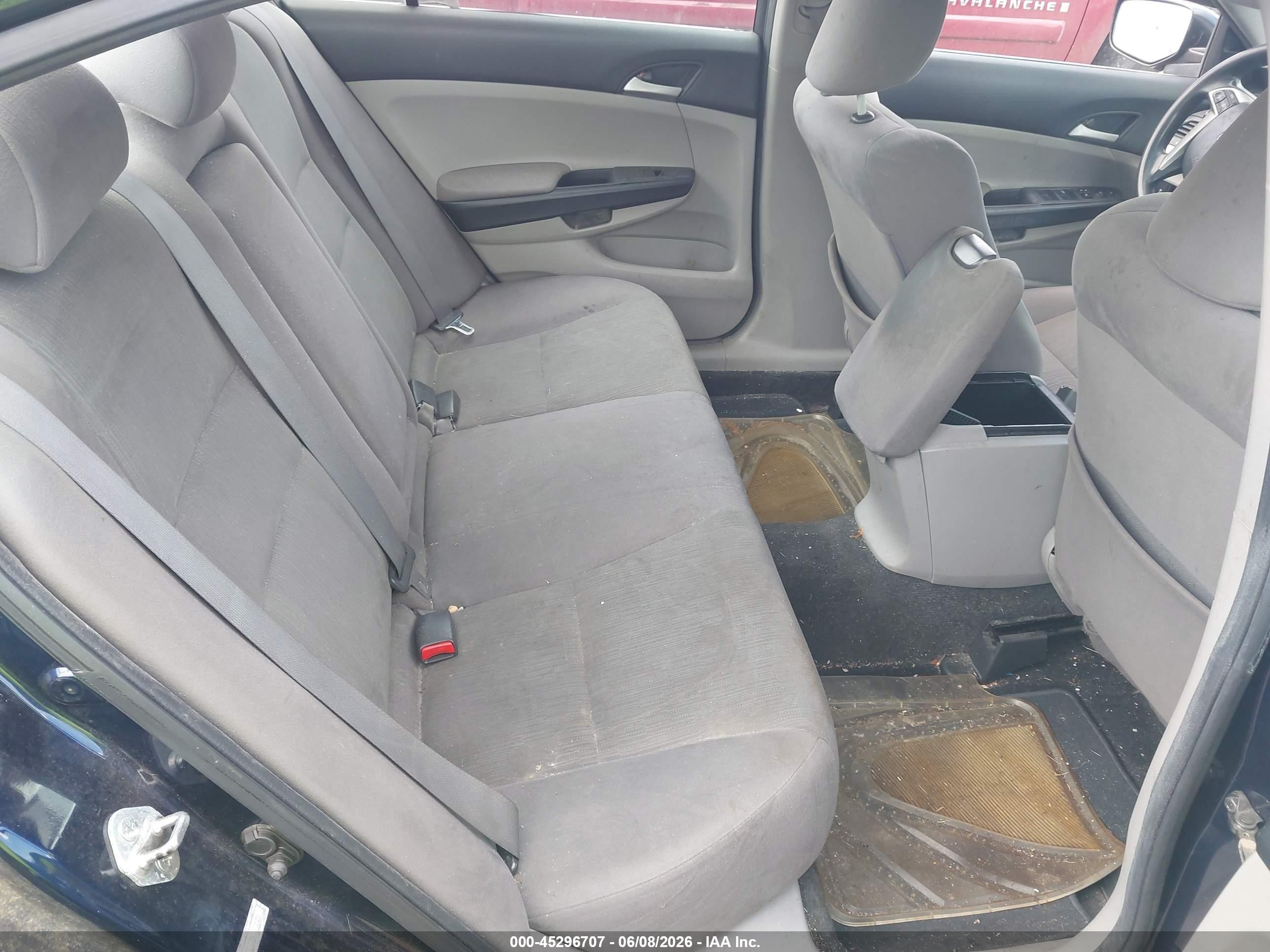 2011 Honda Accord 2.4 Lx Blue vin: 1HGCP2F37BA069580
