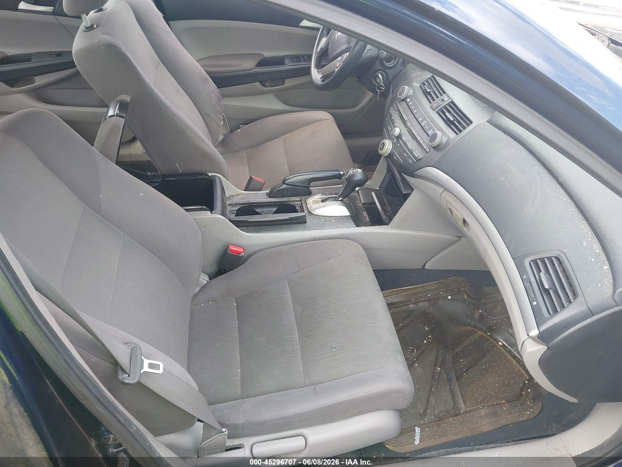 2011 Honda Accord 2.4 Lx Blue vin: 1HGCP2F37BA069580