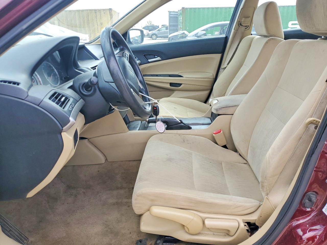 2011 Honda Accord Lx Maroon vin: 1HGCP2F37BA084130