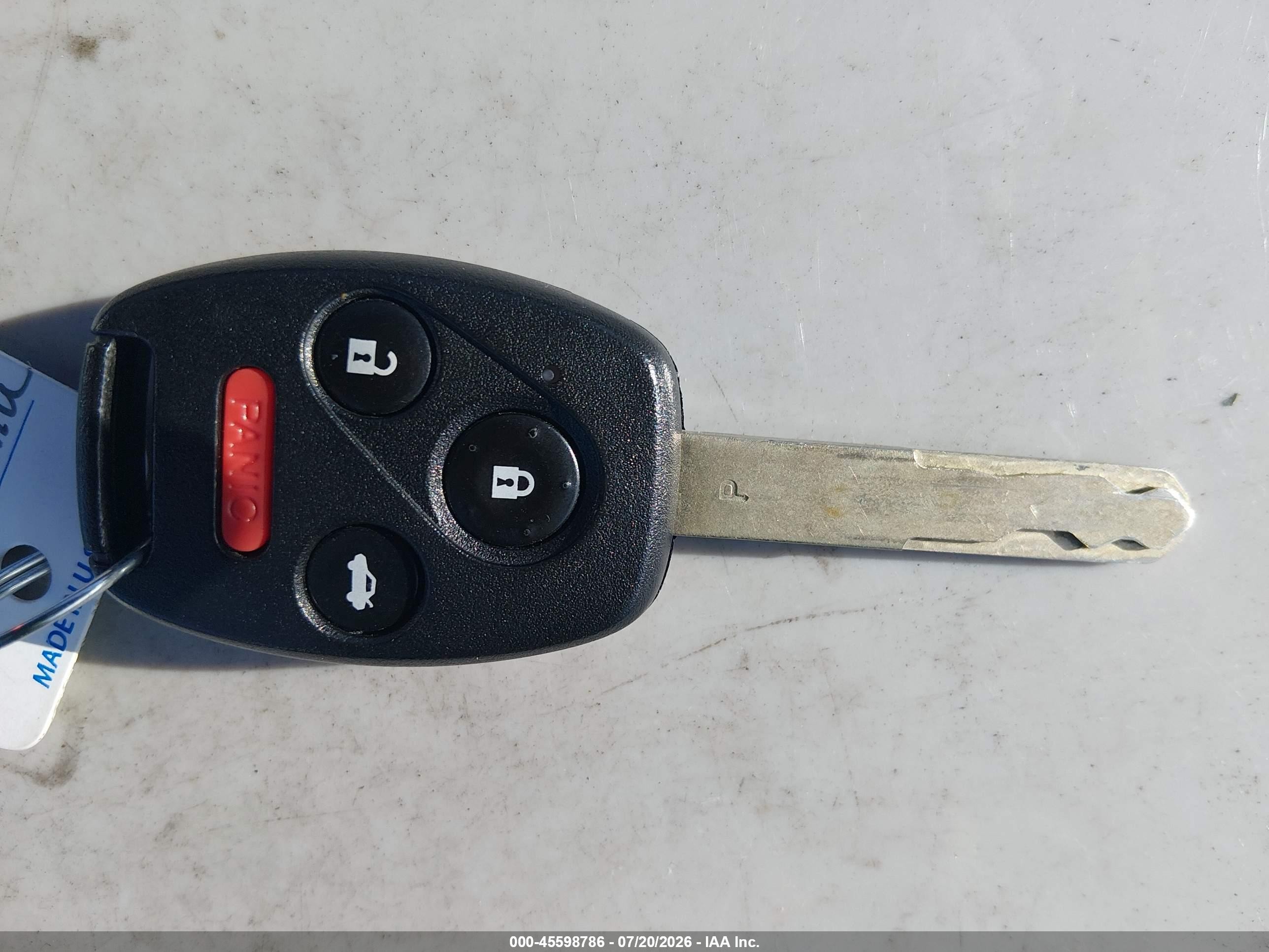 2011 Honda Accord 2.4 Lx Синий vin: 1HGCP2F37BA127655