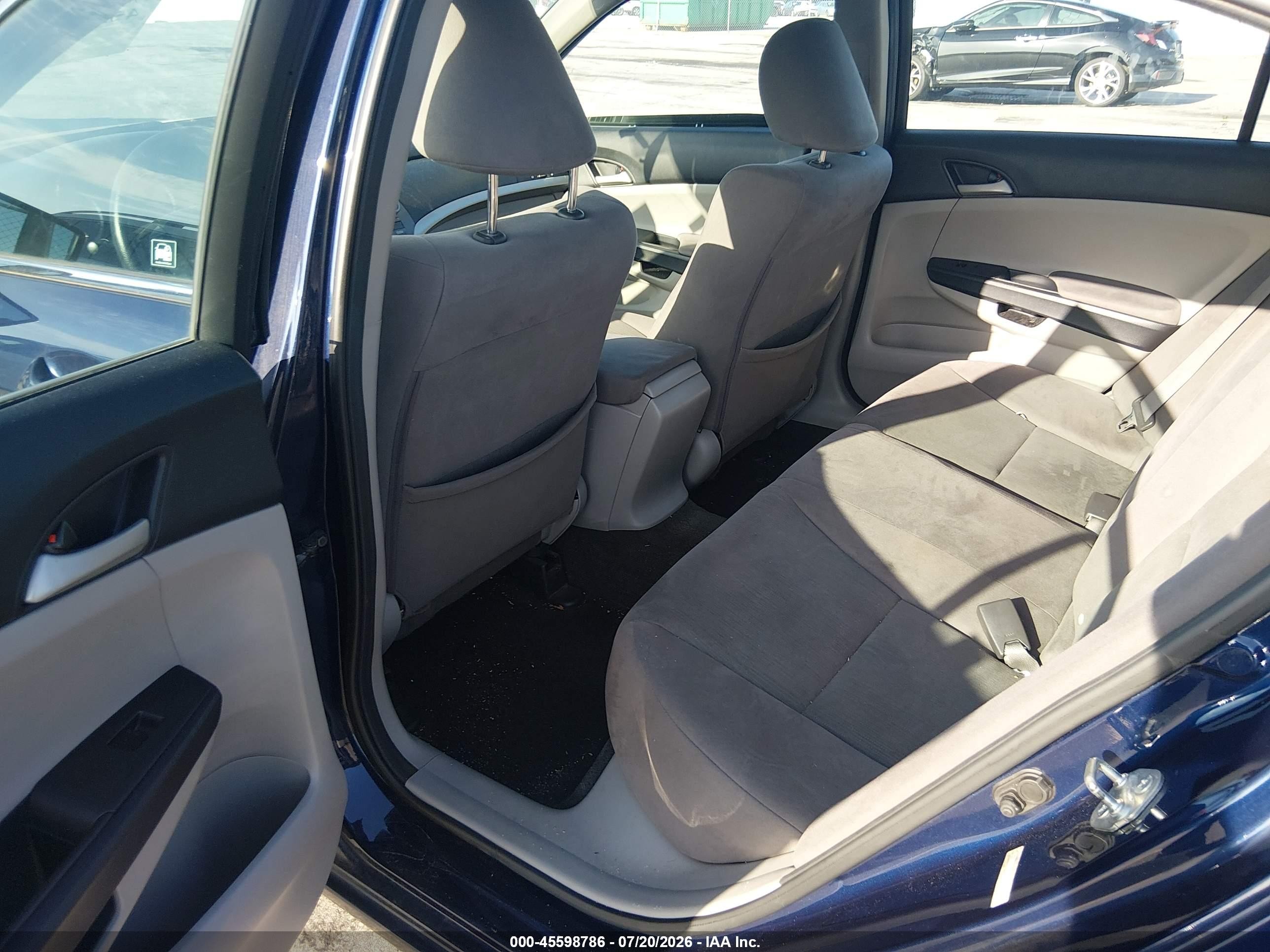 2011 Honda Accord 2.4 Lx Синий vin: 1HGCP2F37BA127655