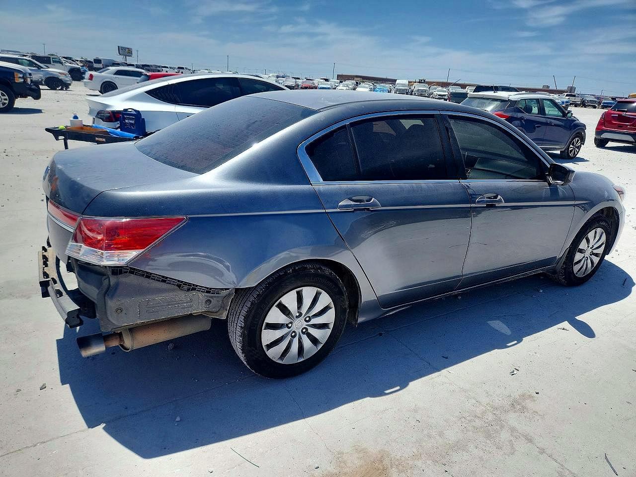 2011 Honda Accord Lx Gray vin: 1HGCP2F37BA135562