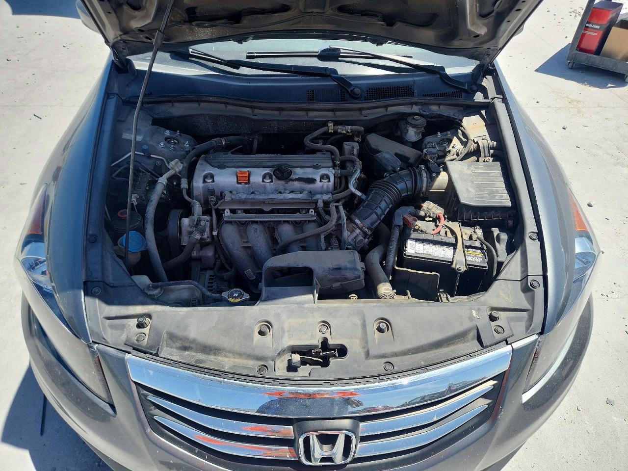 2011 Honda Accord Lx Gray vin: 1HGCP2F37BA135562