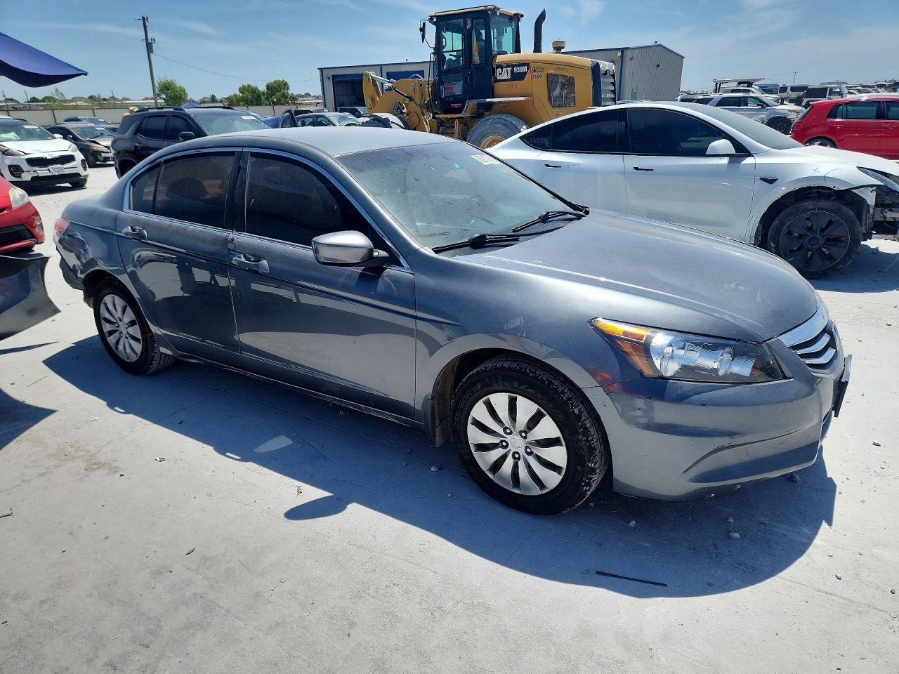 2011 Honda Accord Lx Gray vin: 1HGCP2F37BA135562