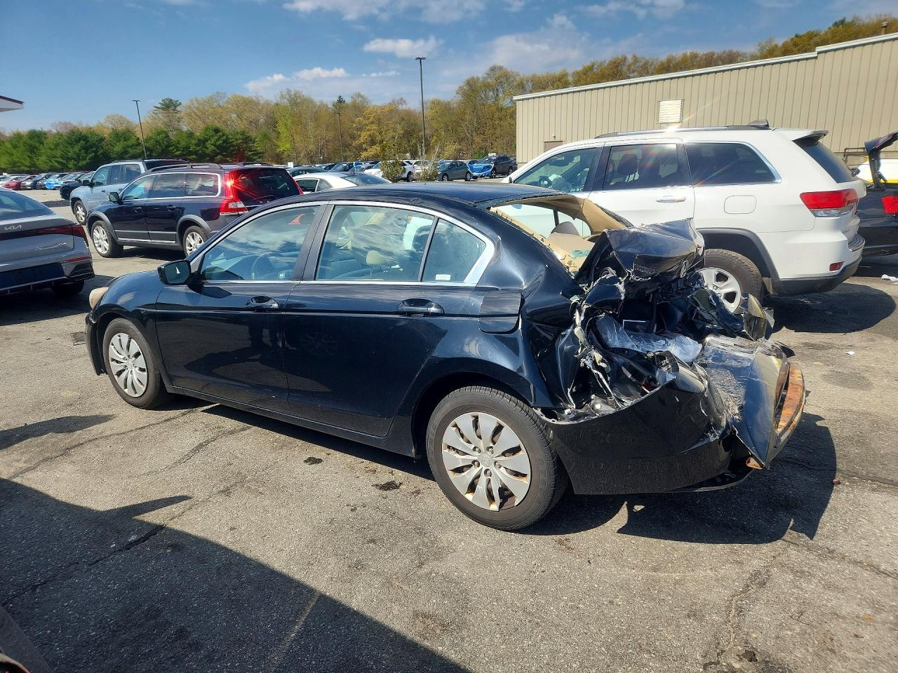 2012 Honda Accord Lx Black vin: 1HGCP2F37CA008585