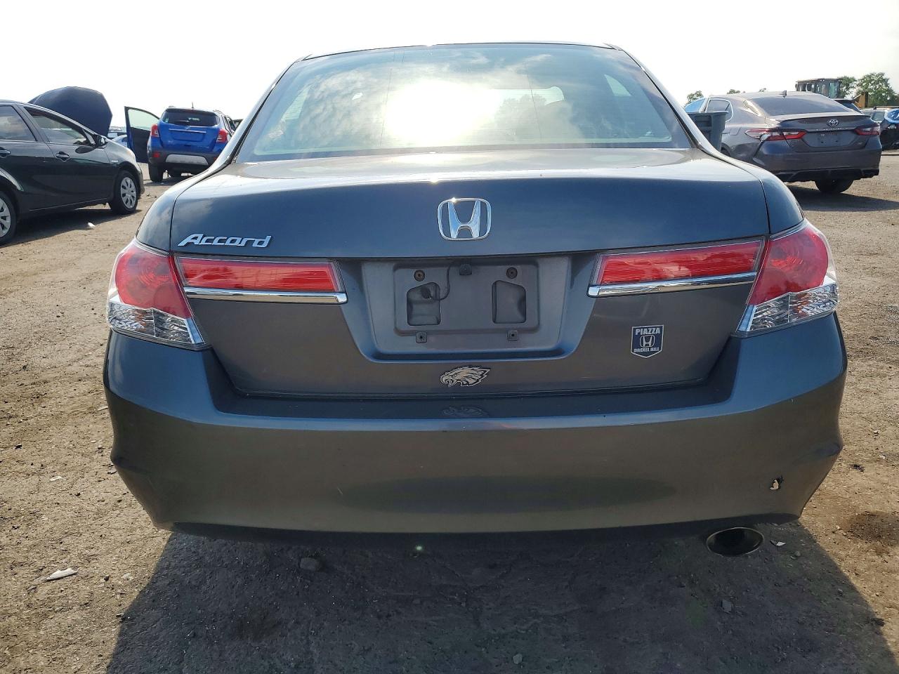2012 Honda Accord Lx Серый vin: 1HGCP2F37CA010353