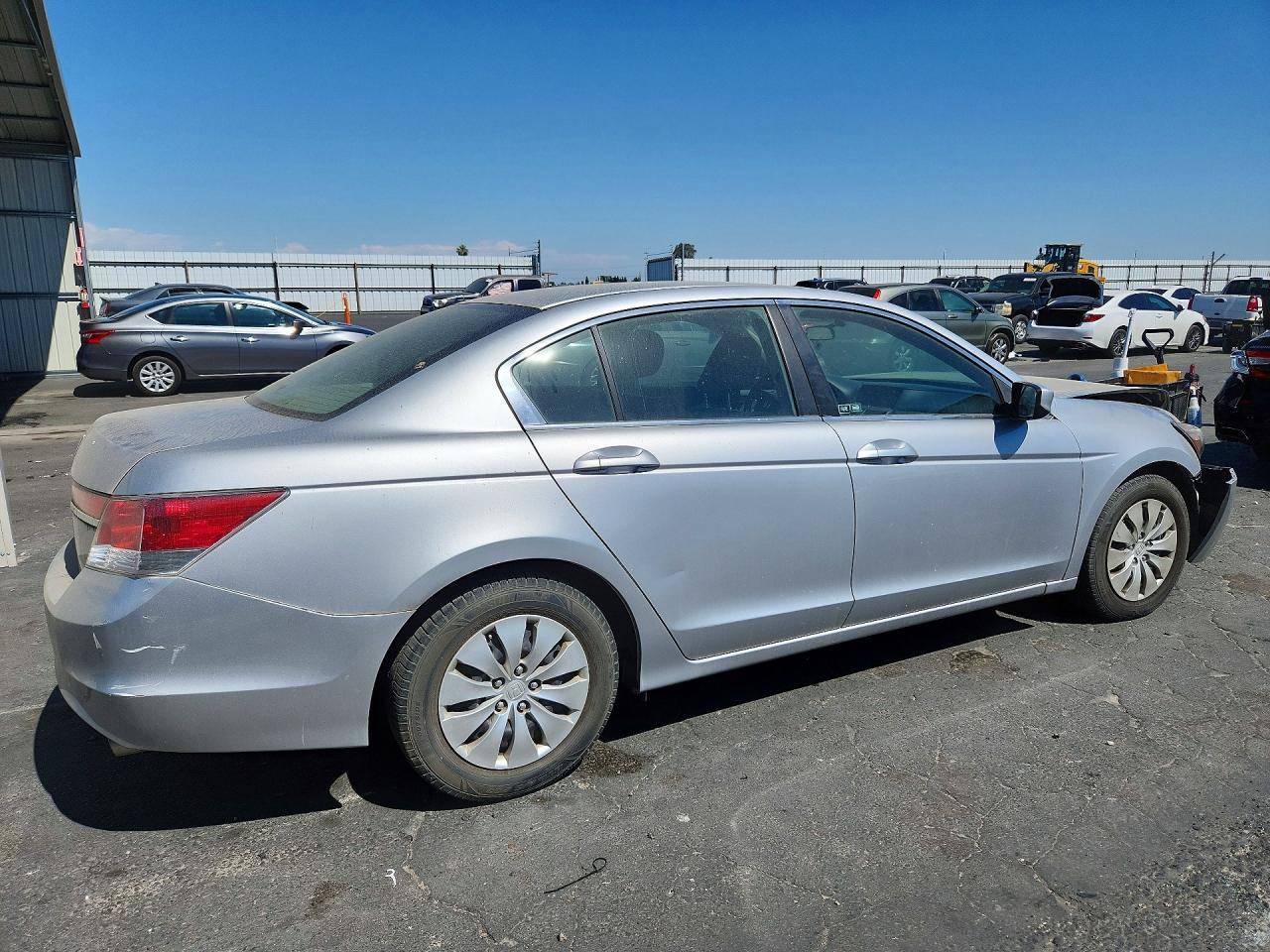 2012 Honda Accord Lx Silver vin: 1HGCP2F37CA033227