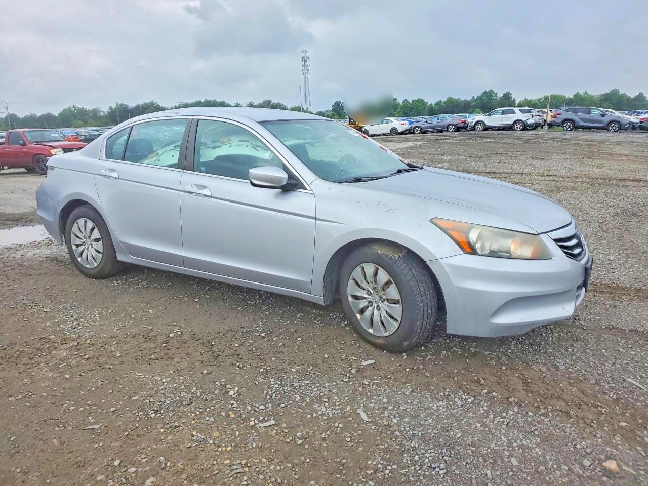 2012 Honda Accord Lx Silver vin: 1HGCP2F37CA050612