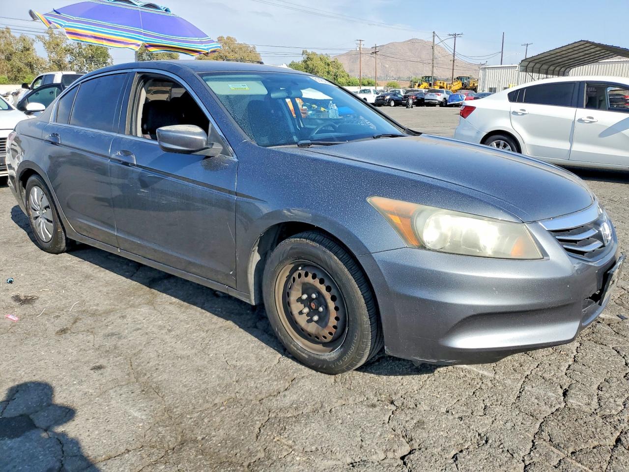 2012 Honda Accord Lx Gray vin: 1HGCP2F37CA055891