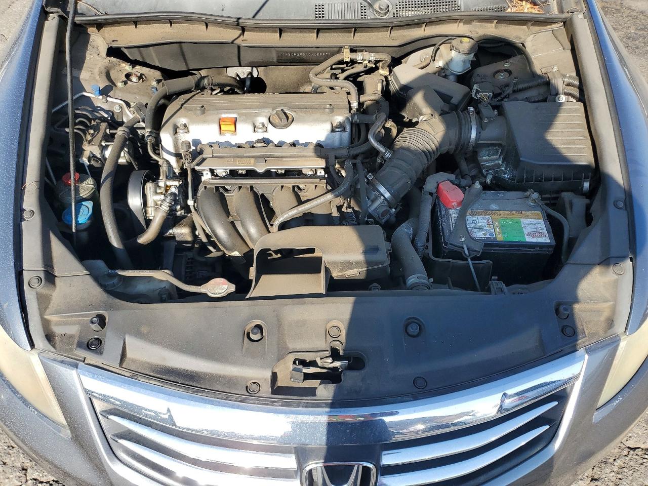2012 Honda Accord Lx Gray vin: 1HGCP2F37CA055891