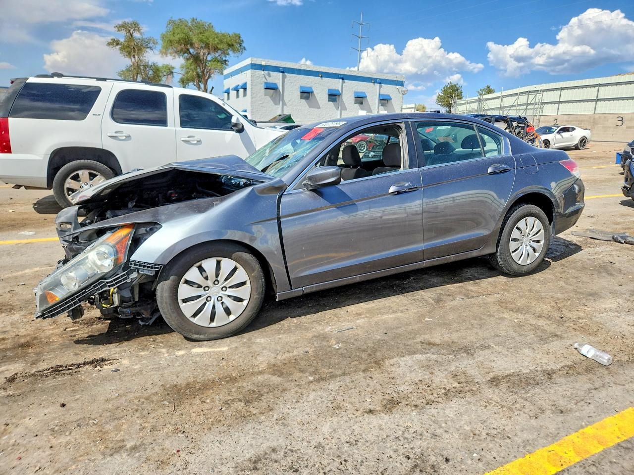2012 Honda Accord Lx Gray vin: 1HGCP2F37CA062193