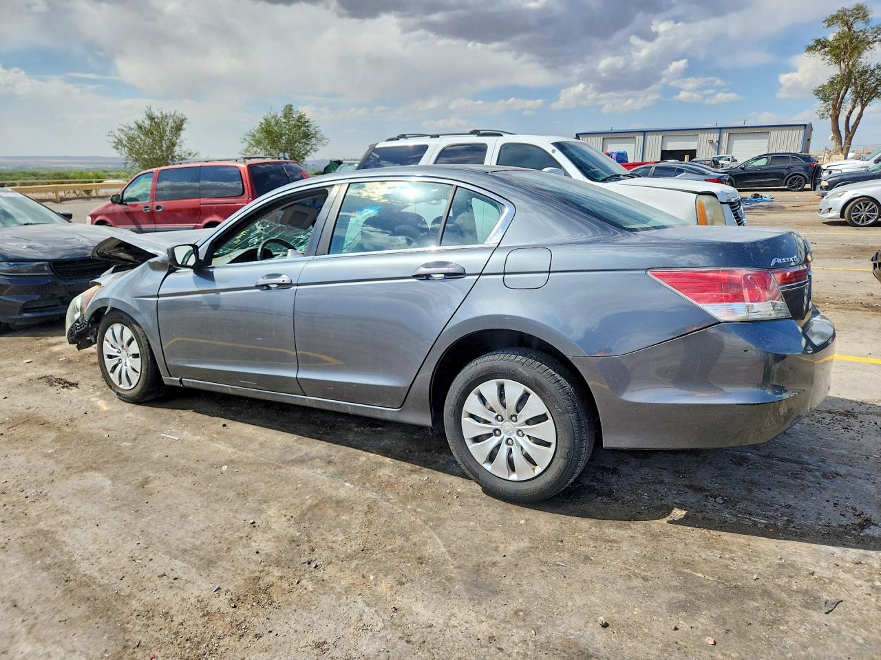 2012 Honda Accord Lx Gray vin: 1HGCP2F37CA062193