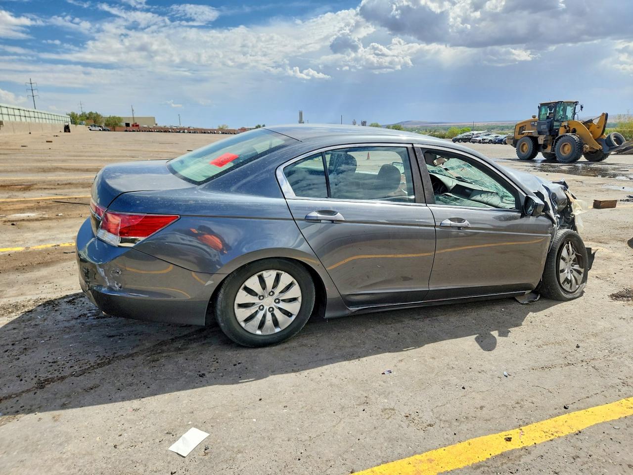 2012 Honda Accord Lx Gray vin: 1HGCP2F37CA062193