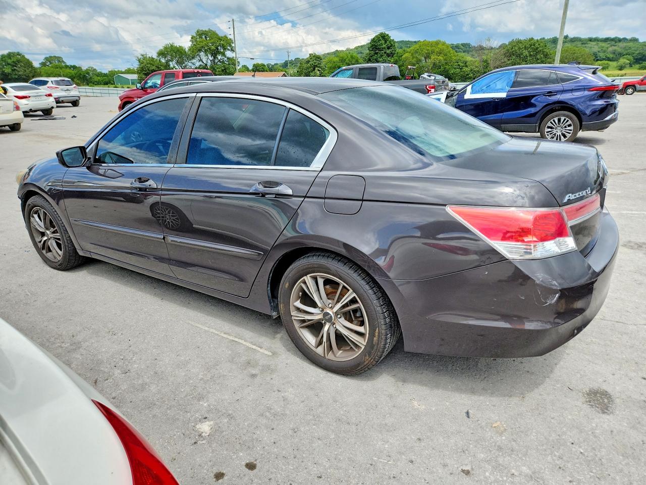 2012 Honda Accord Lx Brown vin: 1HGCP2F37CA072707