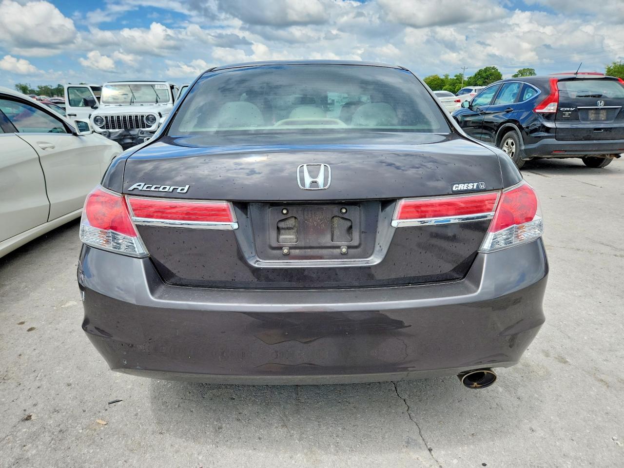 2012 Honda Accord Lx Brown vin: 1HGCP2F37CA072707