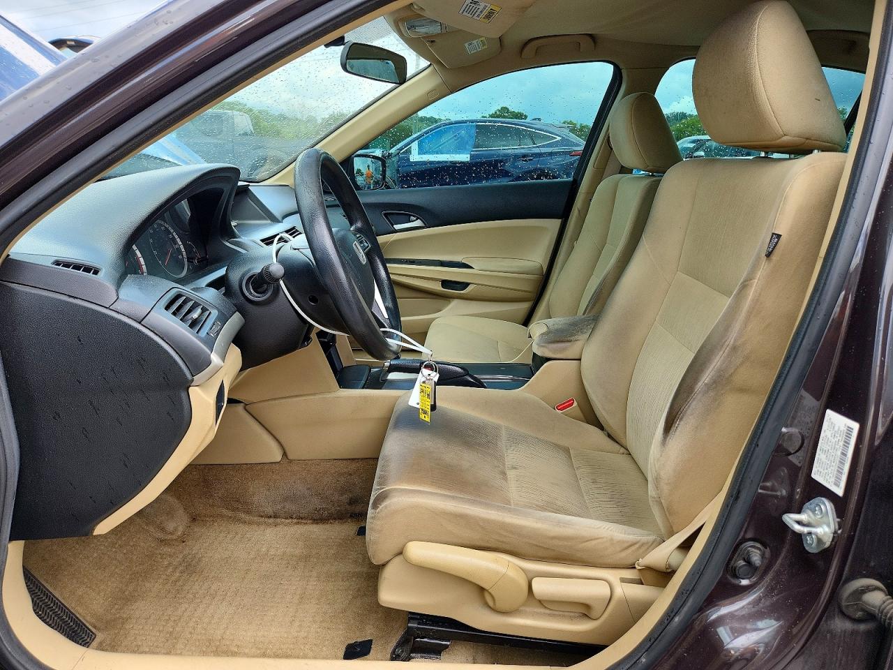2012 Honda Accord Lx Brown vin: 1HGCP2F37CA072707