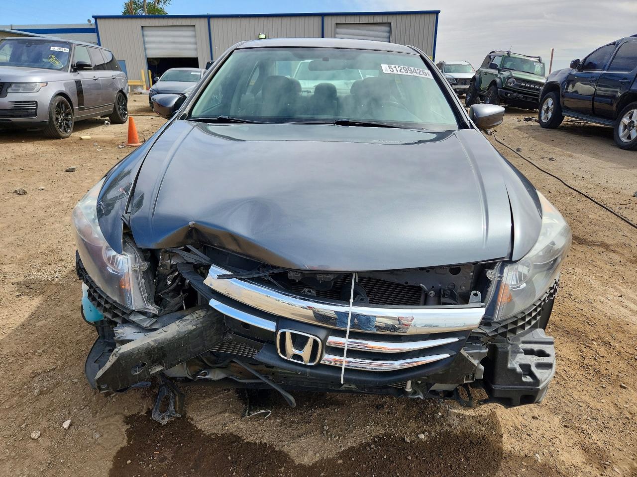 2012 Honda Accord Lx Black vin: 1HGCP2F37CA085683