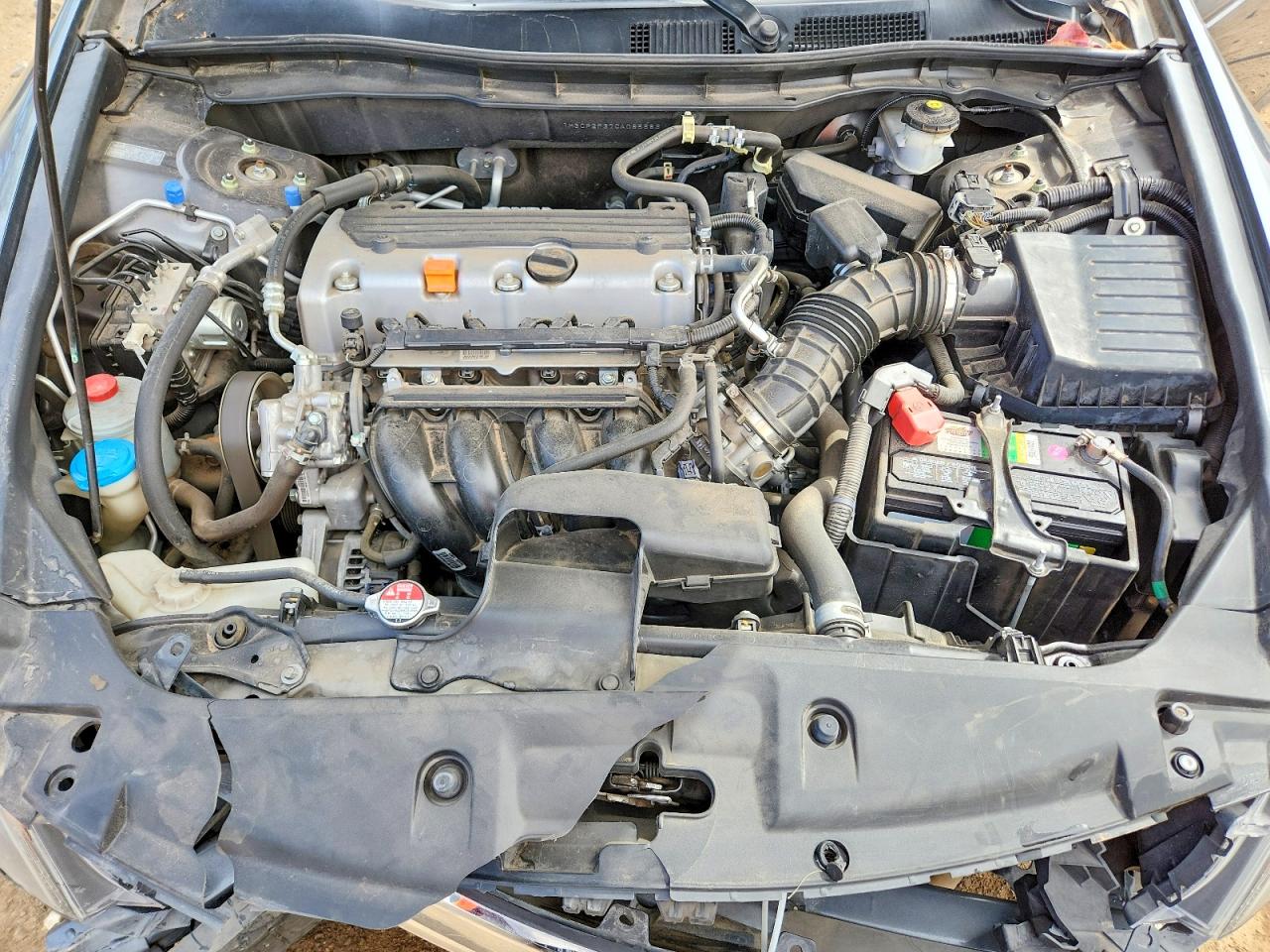 2012 Honda Accord Lx Black vin: 1HGCP2F37CA085683