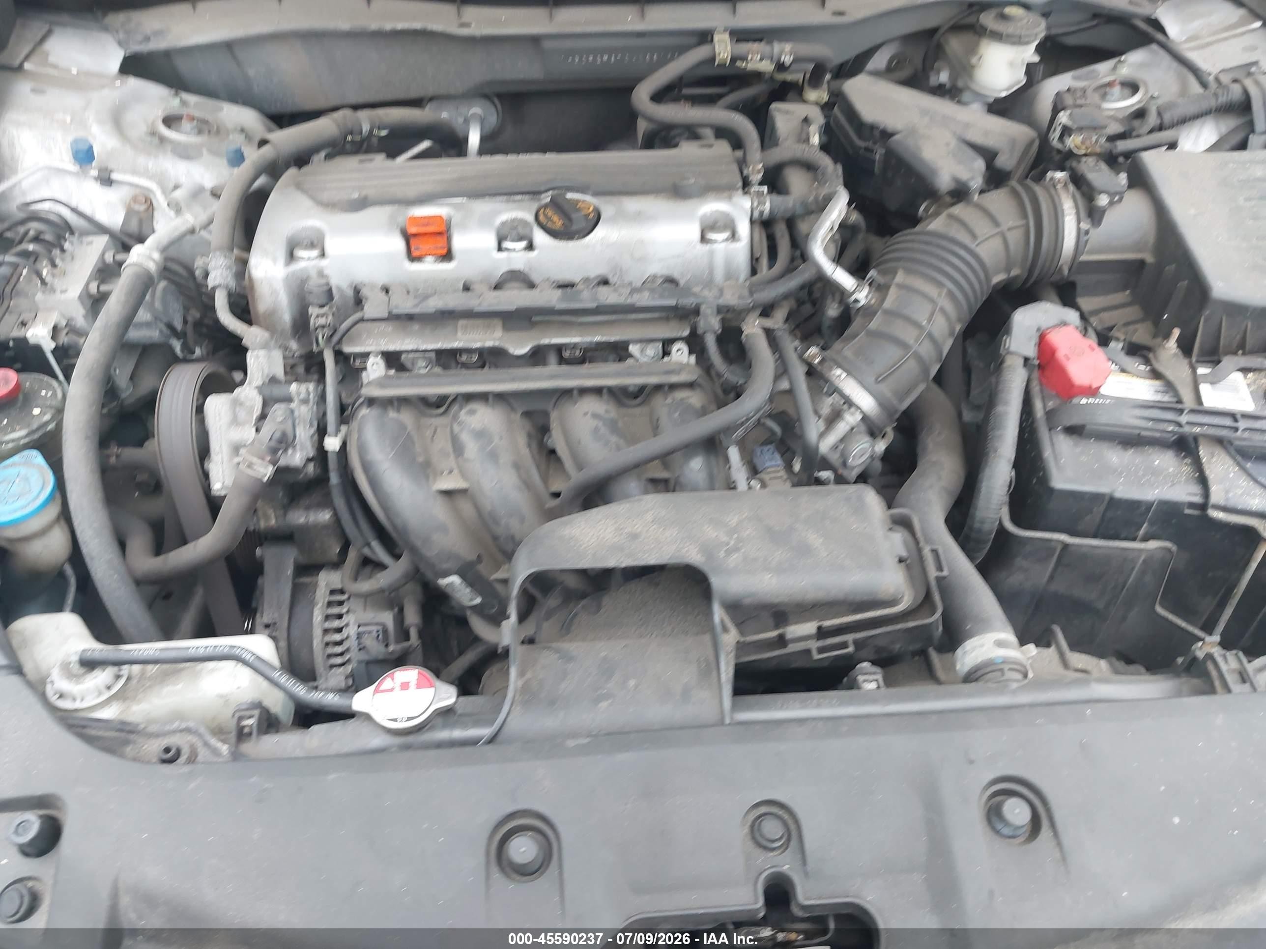 2012 Honda Accord 2.4 Lx Silver vin: 1HGCP2F37CA086199