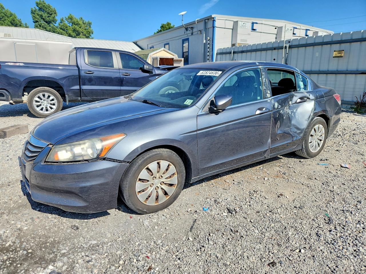 2012 Honda Accord Lx Gray vin: 1HGCP2F37CA088843