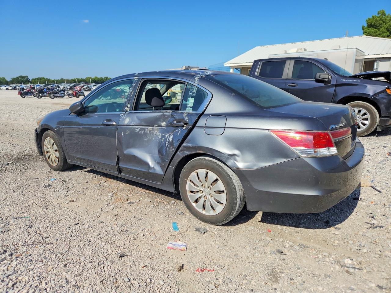 2012 Honda Accord Lx Серый vin: 1HGCP2F37CA088843