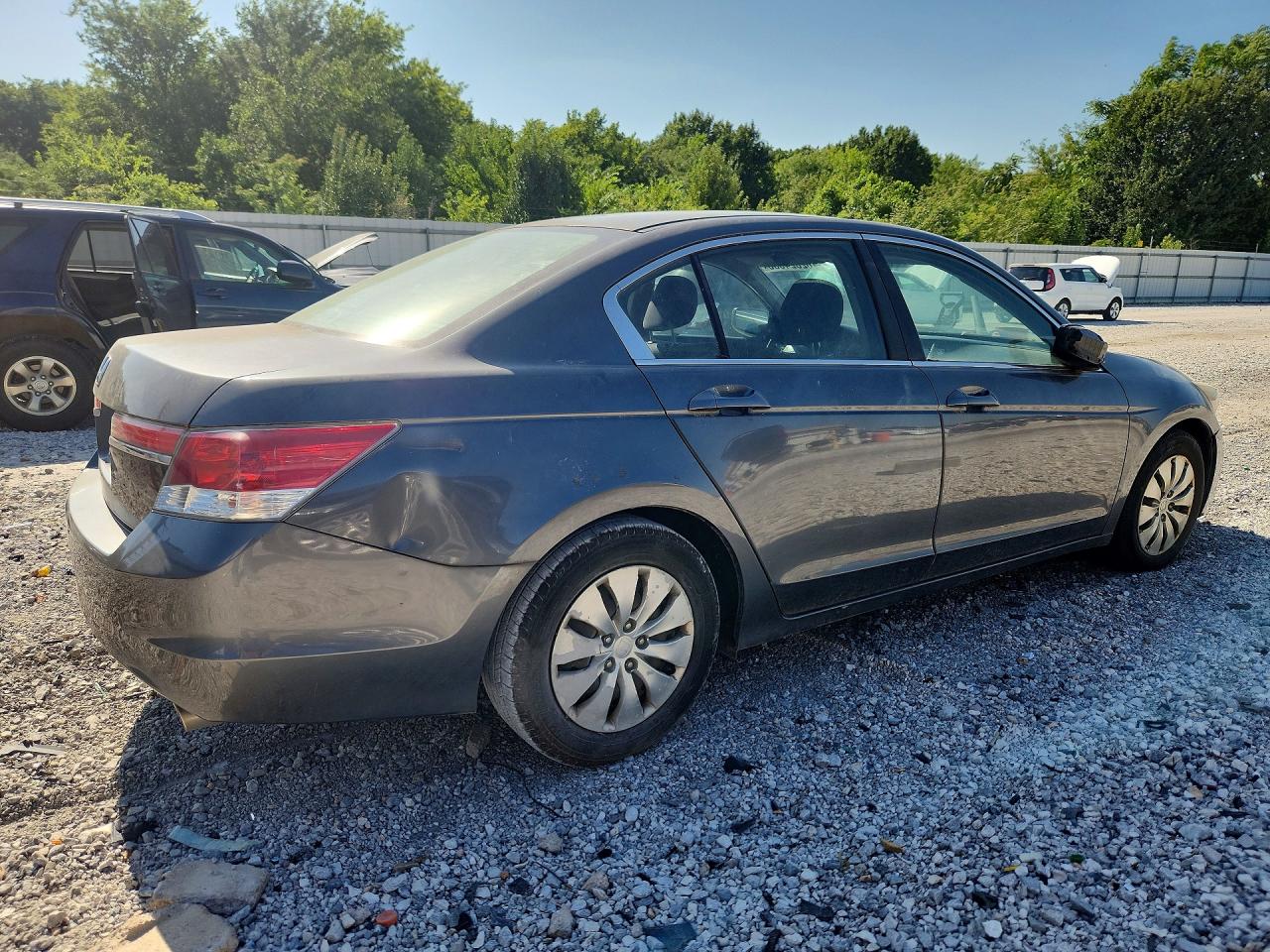 2012 Honda Accord Lx Серый vin: 1HGCP2F37CA088843