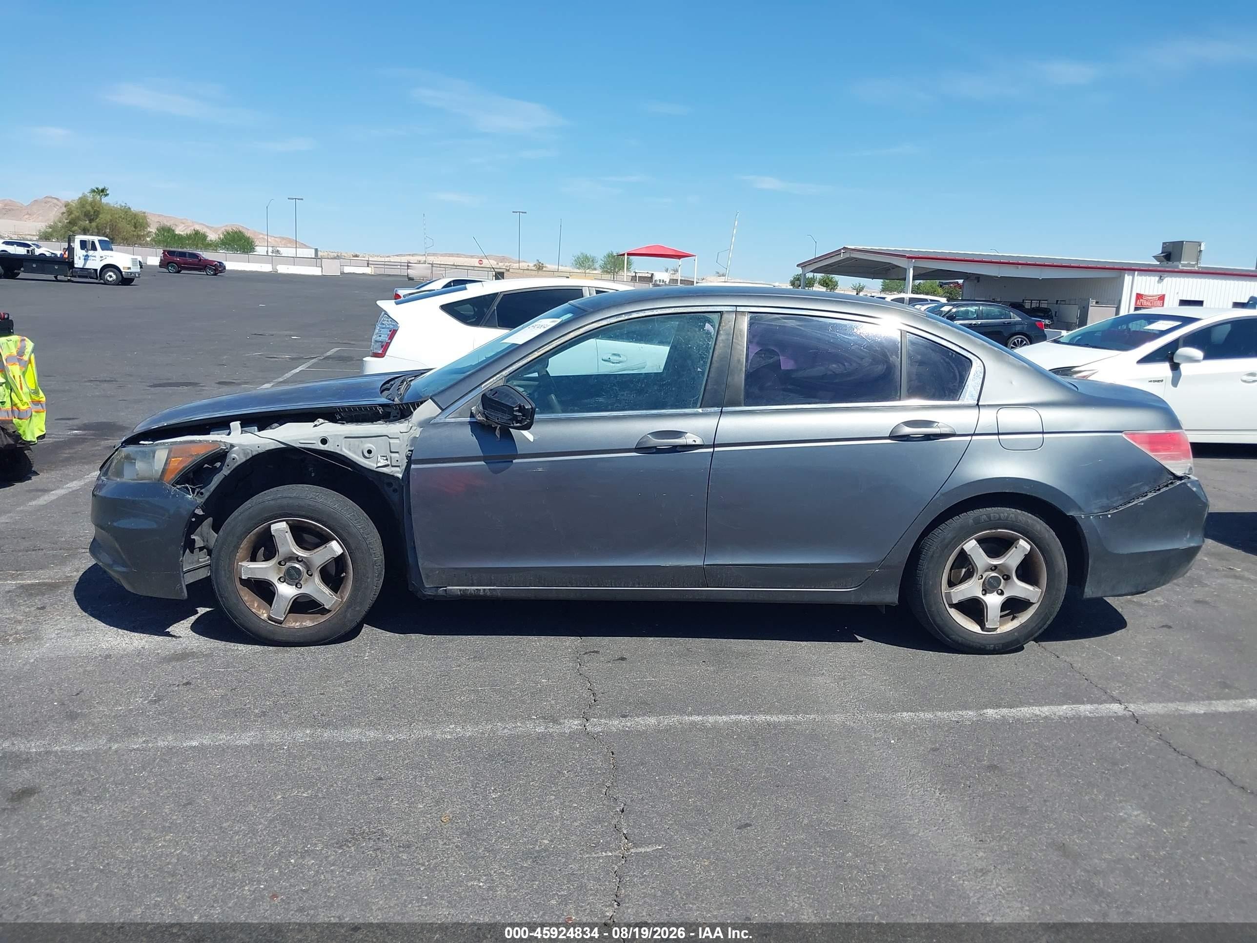 2012 Honda Accord Sdn Lx Gray vin: 1HGCP2F37CA099230