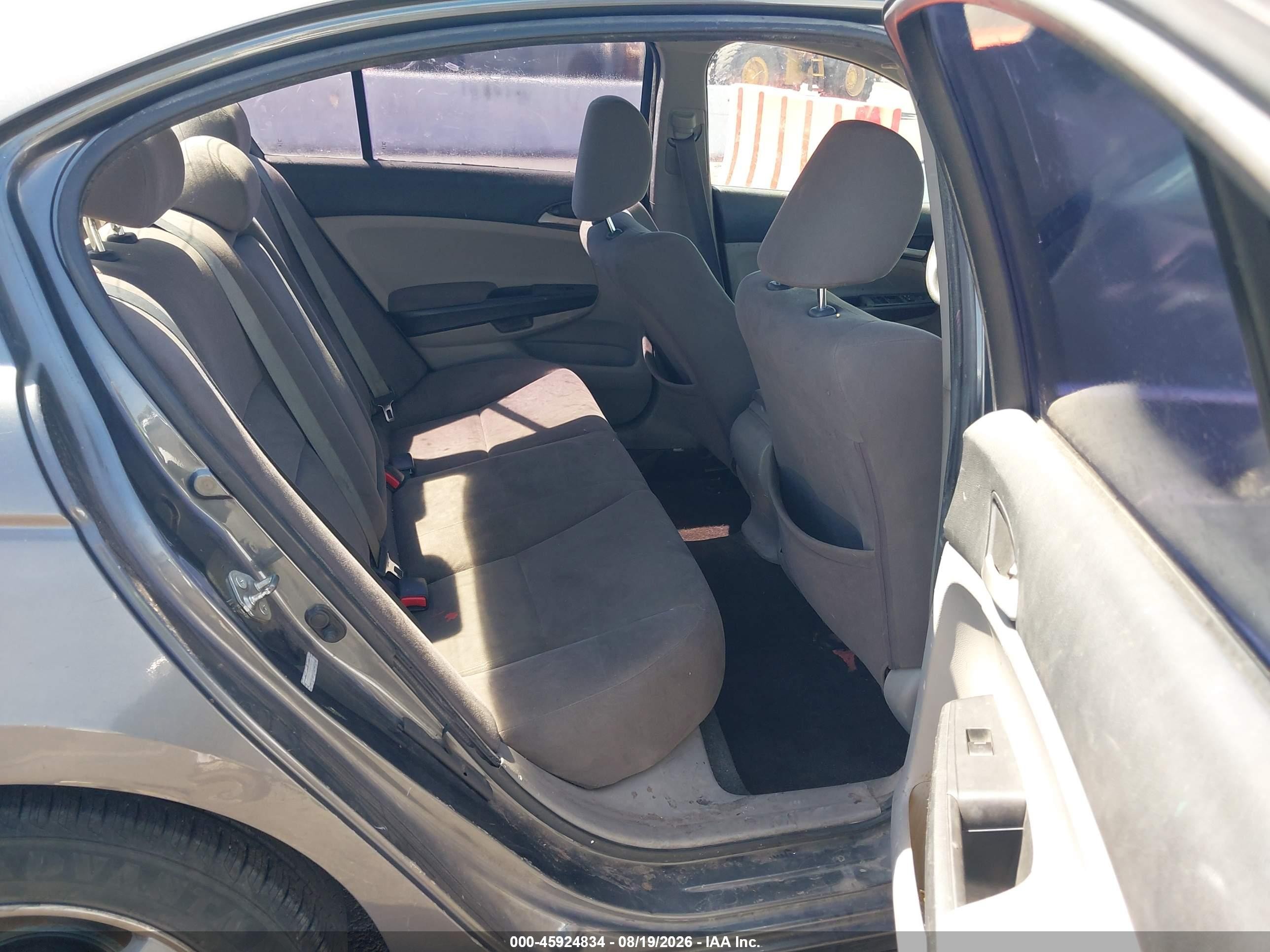 2012 Honda Accord Sdn Lx Gray vin: 1HGCP2F37CA099230