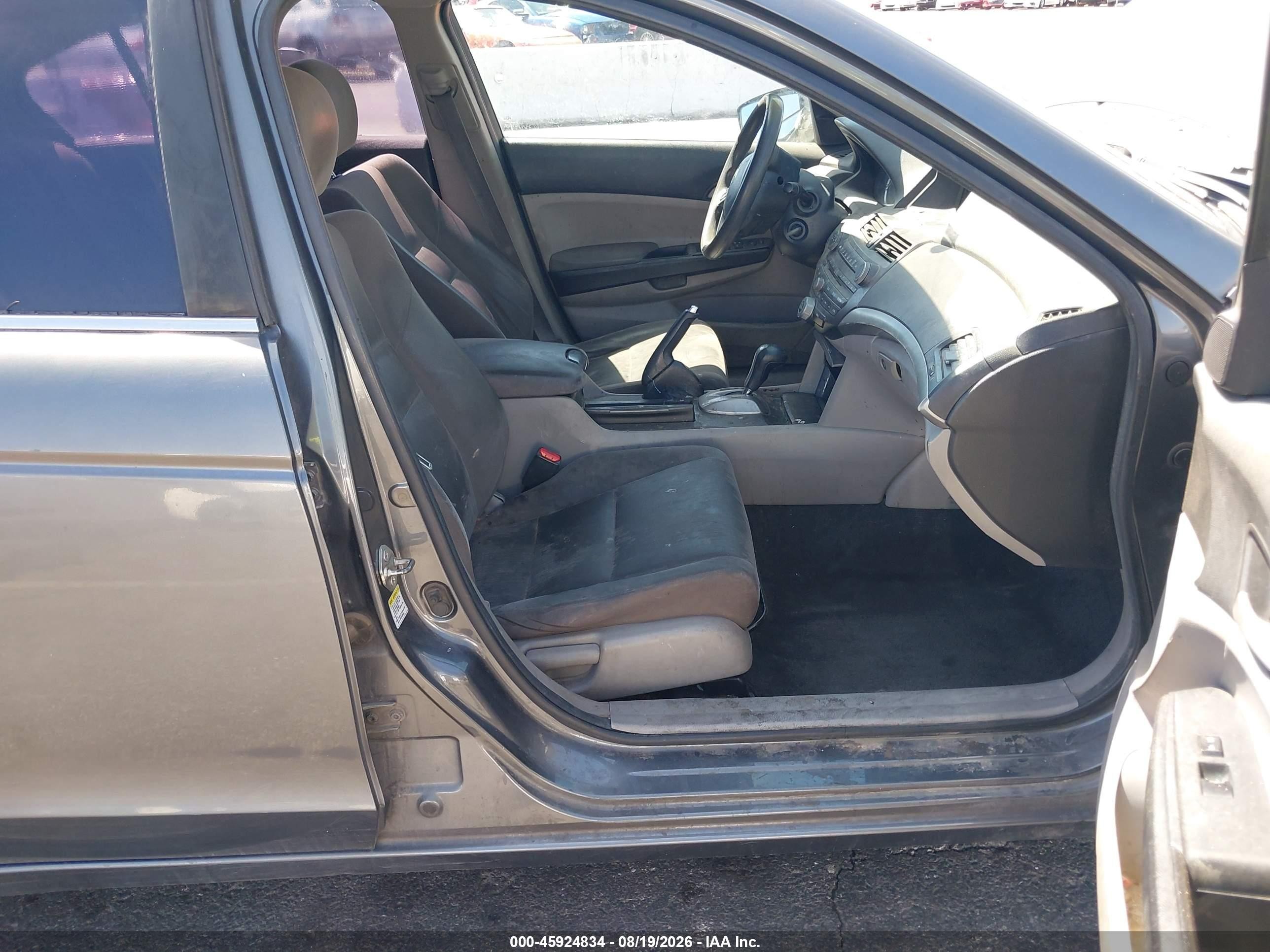 2012 Honda Accord Sdn Lx Gray vin: 1HGCP2F37CA099230