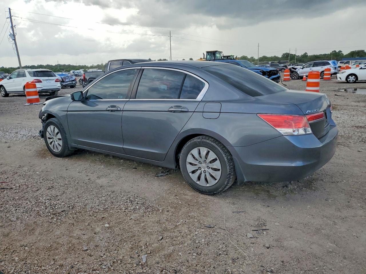 2012 Honda Accord Lx Gray vin: 1HGCP2F37CA100568