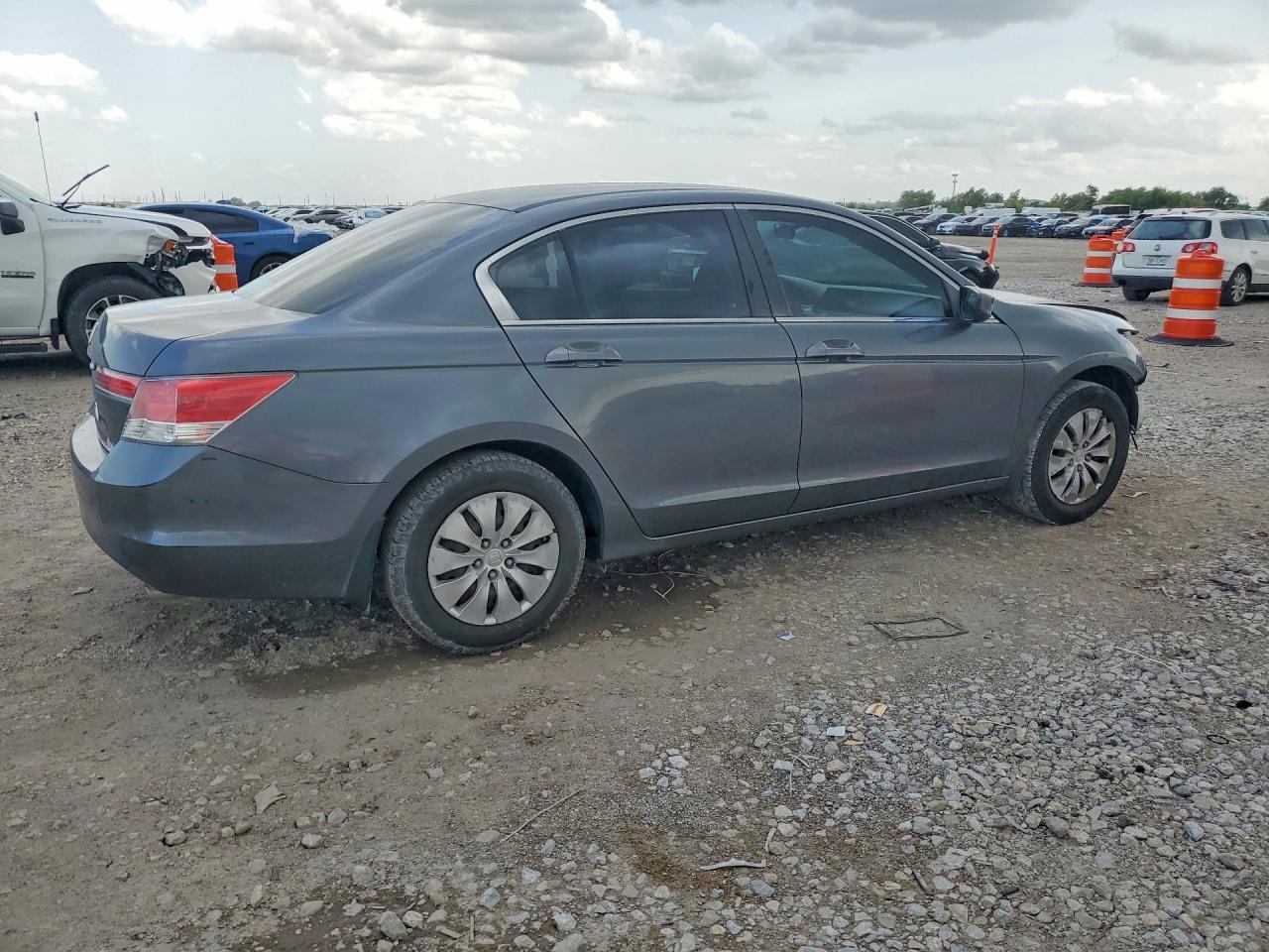 2012 Honda Accord Lx Gray vin: 1HGCP2F37CA100568
