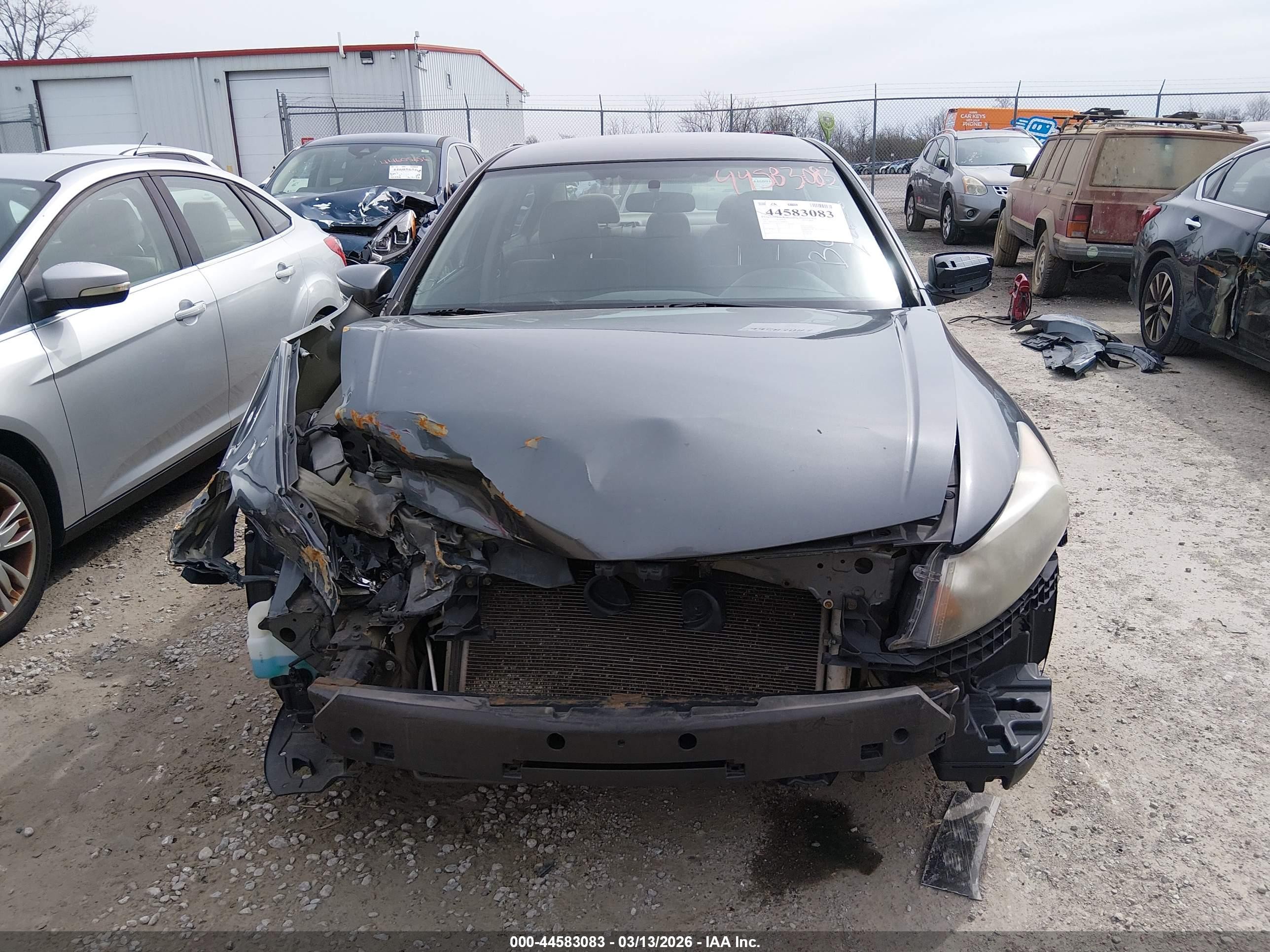 2012 Honda Accord 2.4 Lx Gray vin: 1HGCP2F37CA108458
