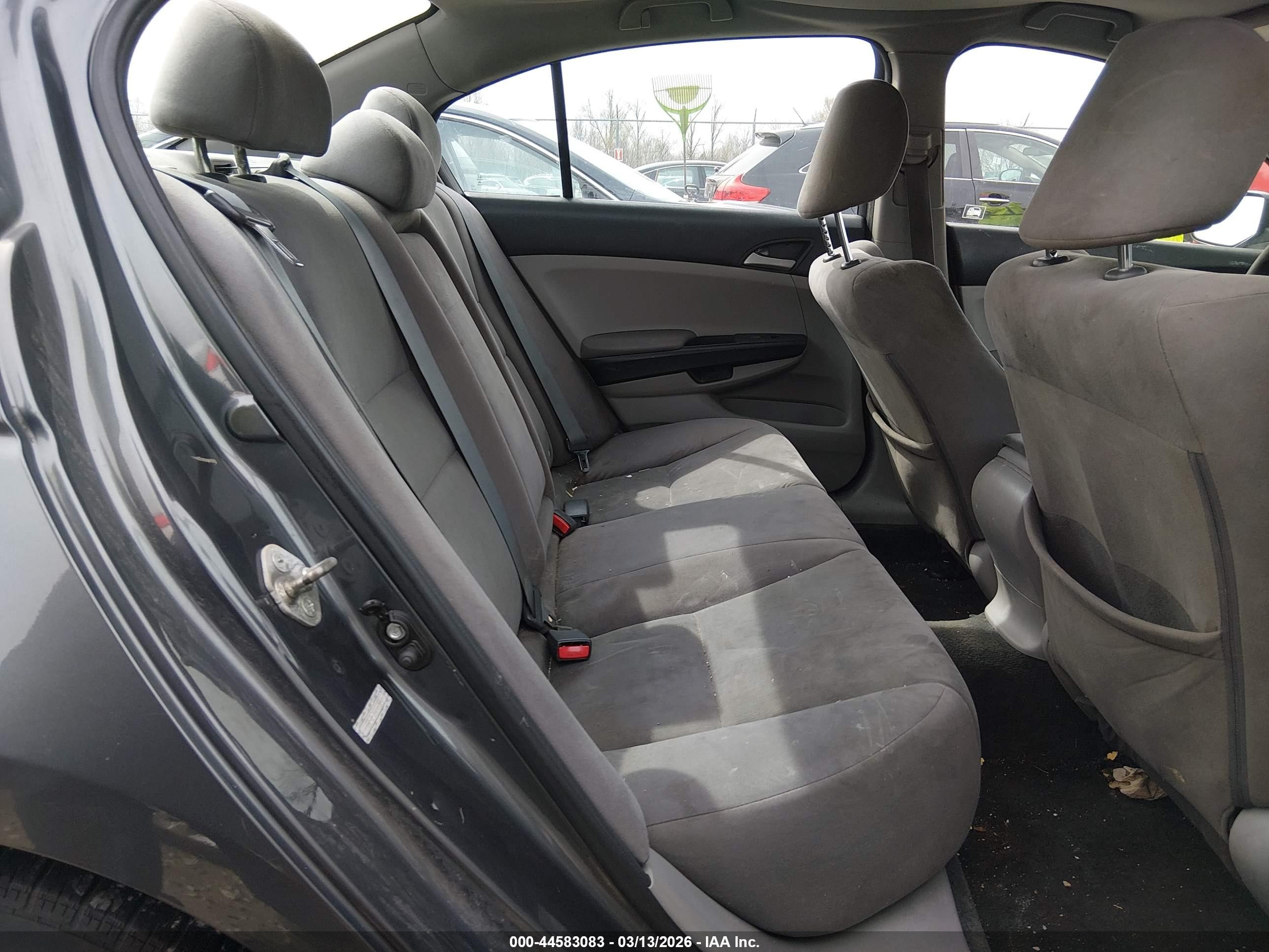 2012 Honda Accord 2.4 Lx Gray vin: 1HGCP2F37CA108458