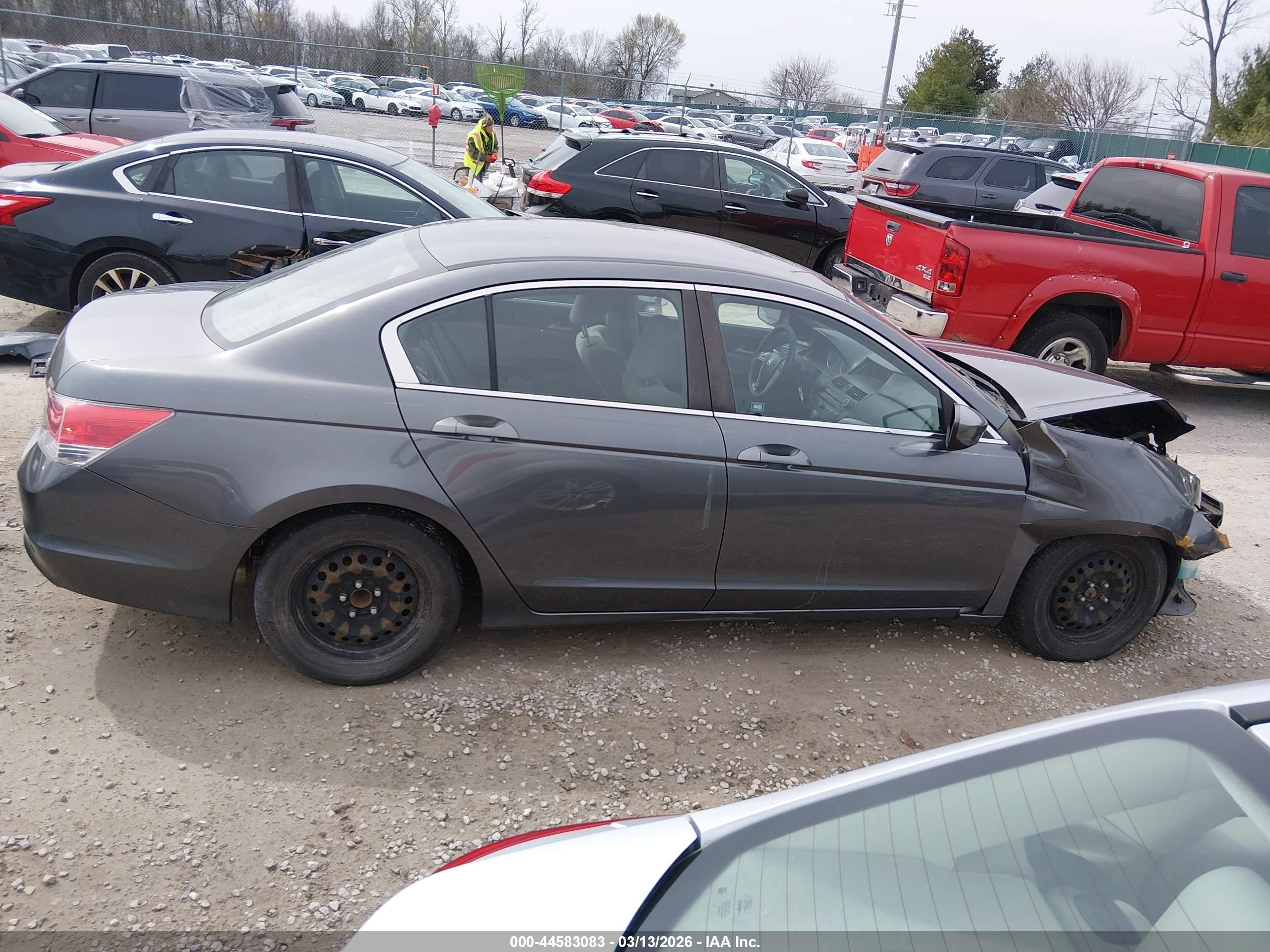 2012 Honda Accord 2.4 Lx Gray vin: 1HGCP2F37CA108458