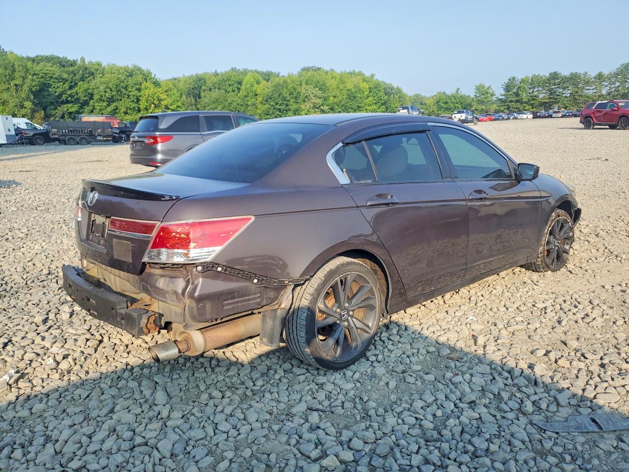 2012 Honda Accord Lx Коричневый vin: 1HGCP2F37CA109982