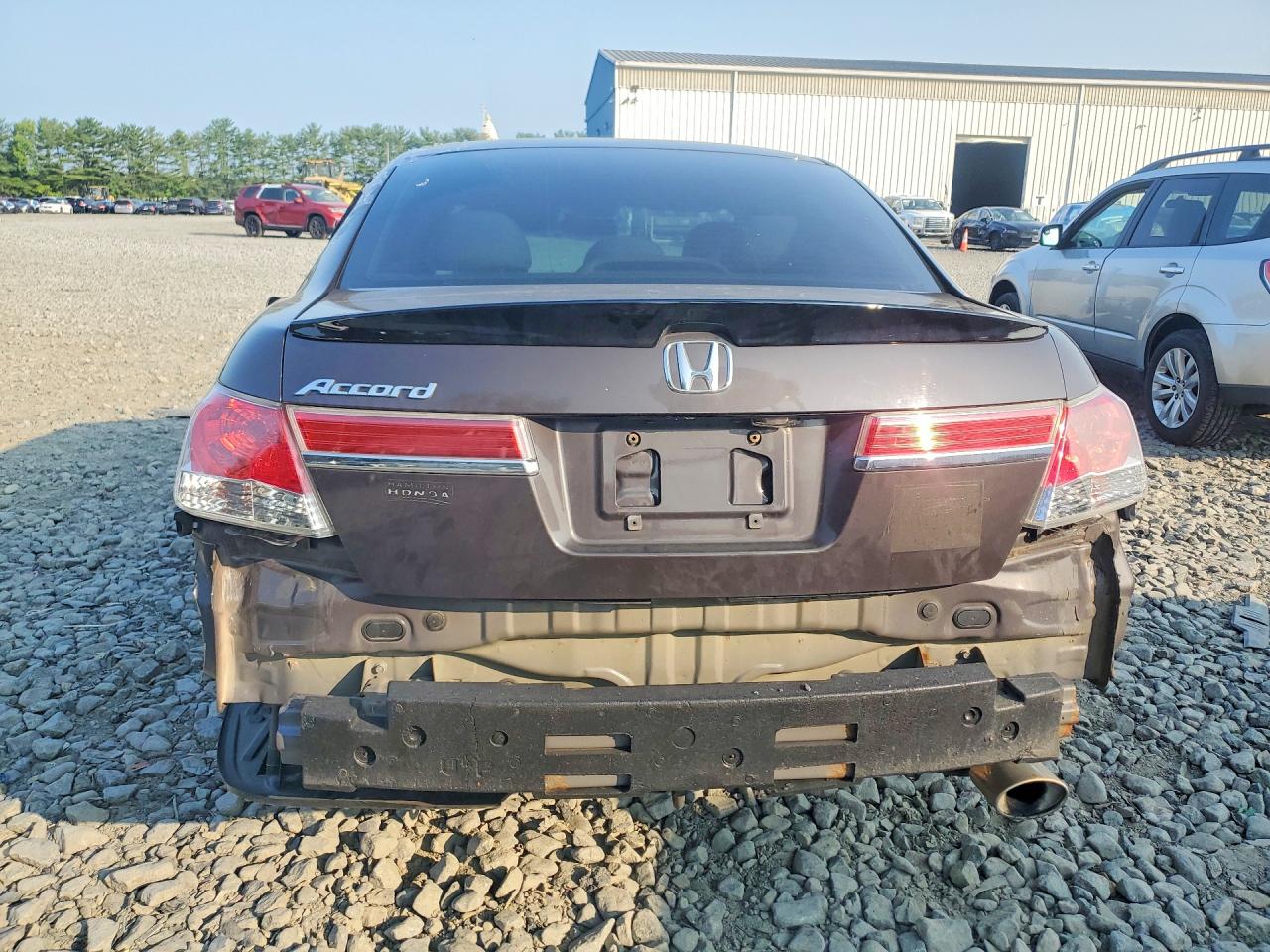 2012 Honda Accord Lx Коричневый vin: 1HGCP2F37CA109982