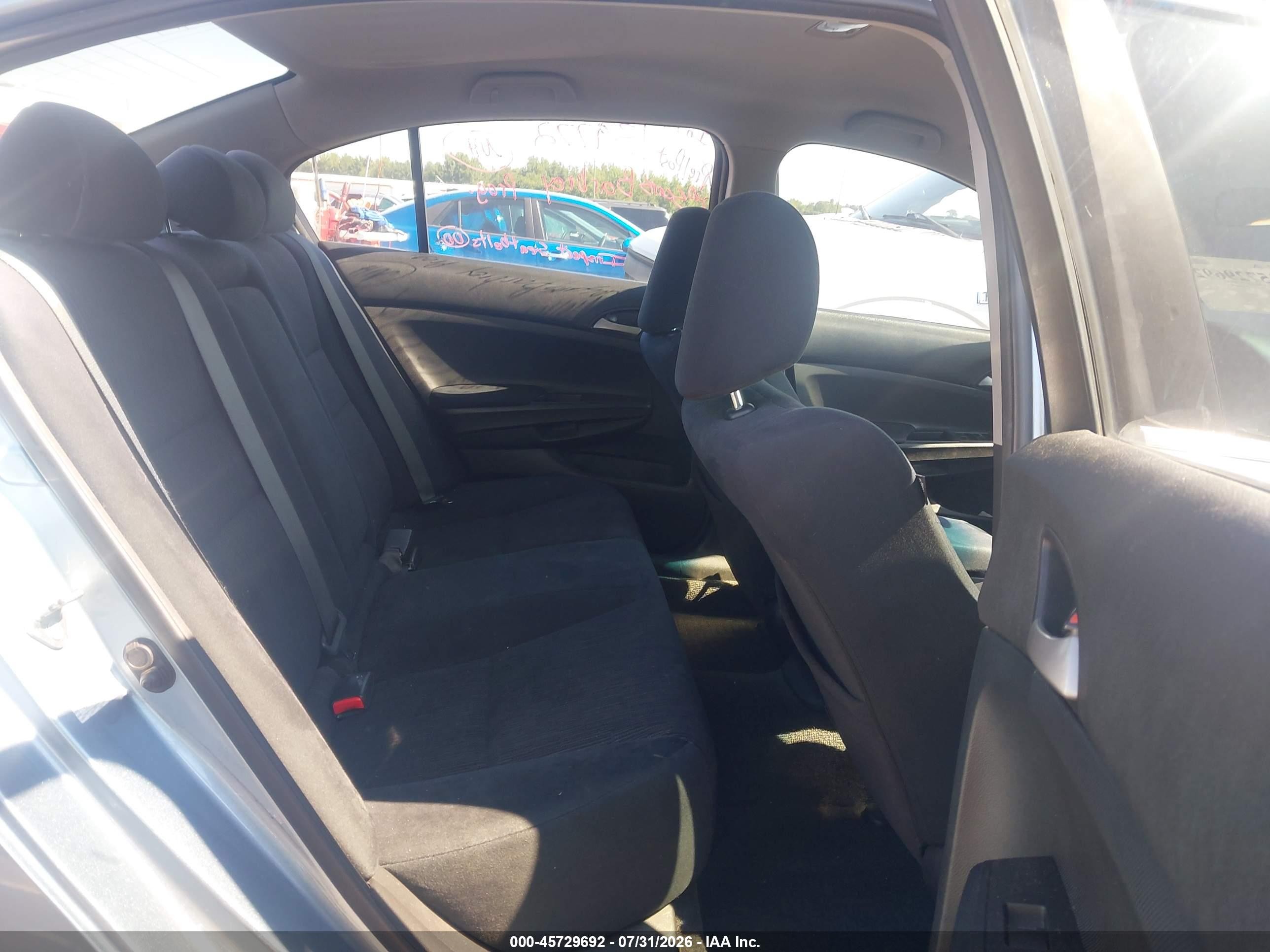 2012 Honda Accord Sdn Lx Blue vin: 1HGCP2F37CA112106