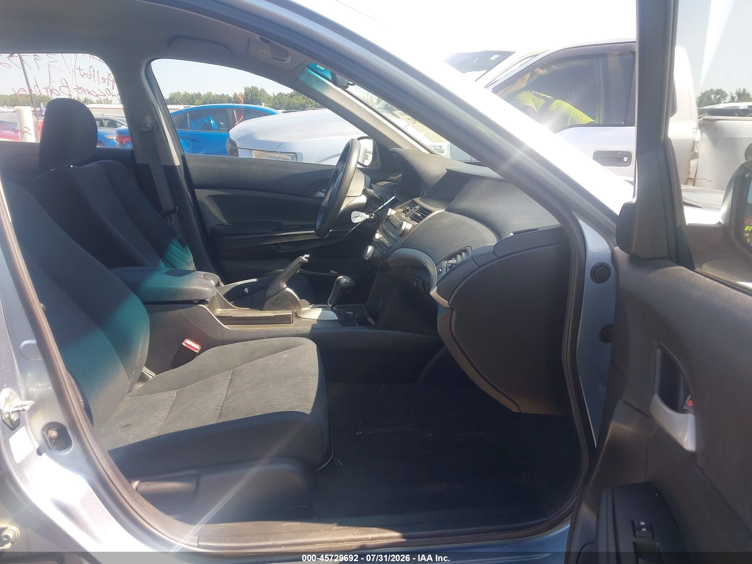 2012 Honda Accord Sdn Lx Blue vin: 1HGCP2F37CA112106