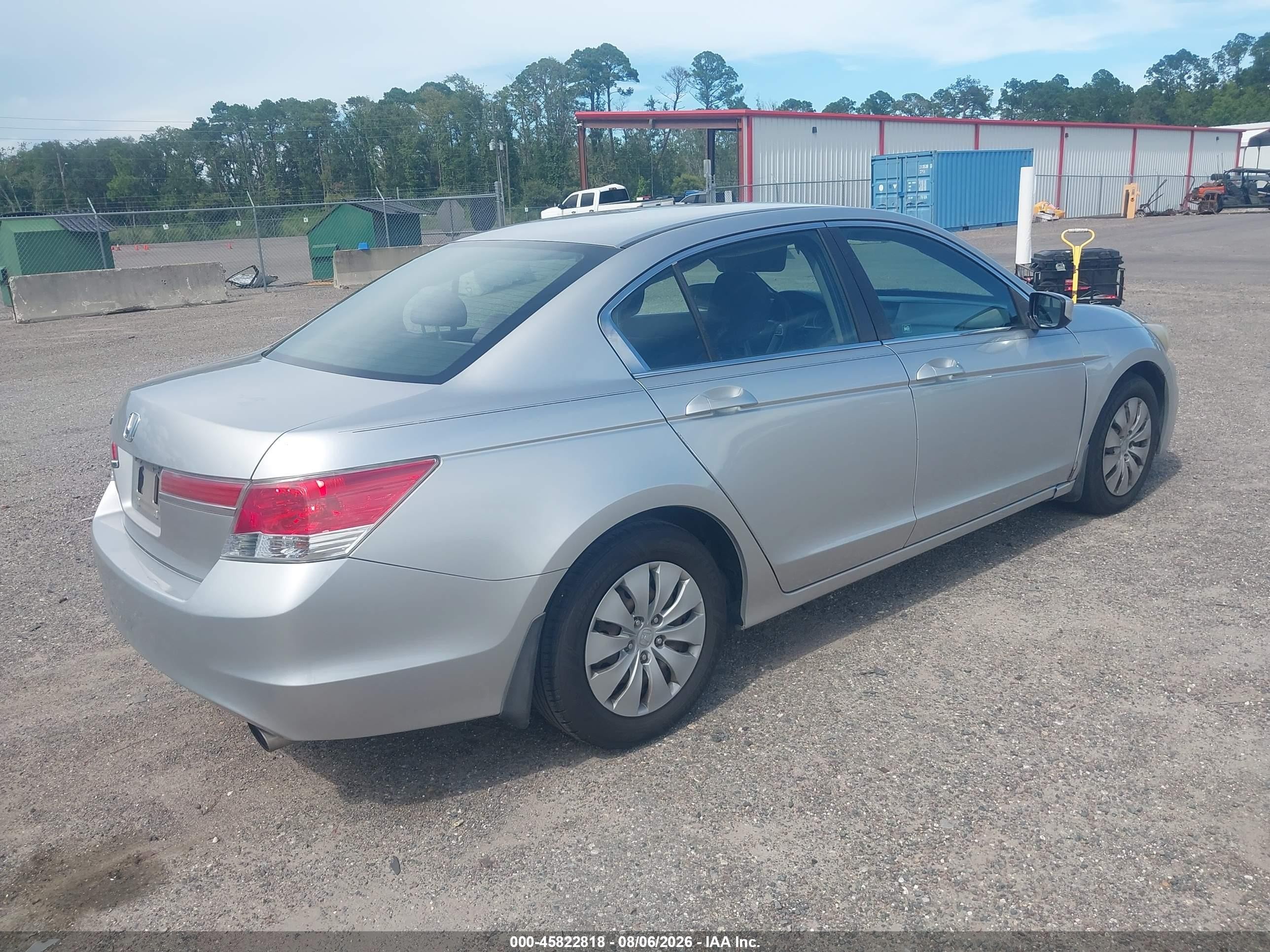 2012 Honda Accord Sdn Lx Silver vin: 1HGCP2F37CA122098