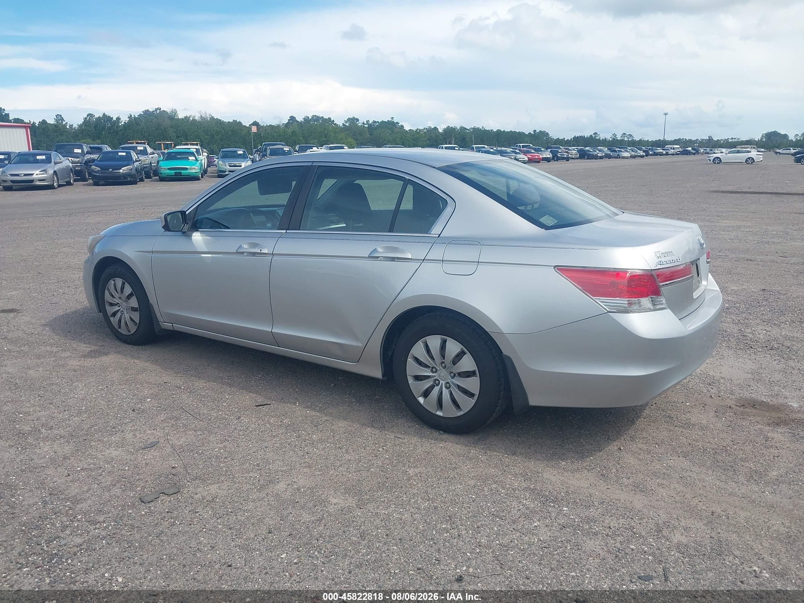 2012 Honda Accord Sdn Lx Silver vin: 1HGCP2F37CA122098