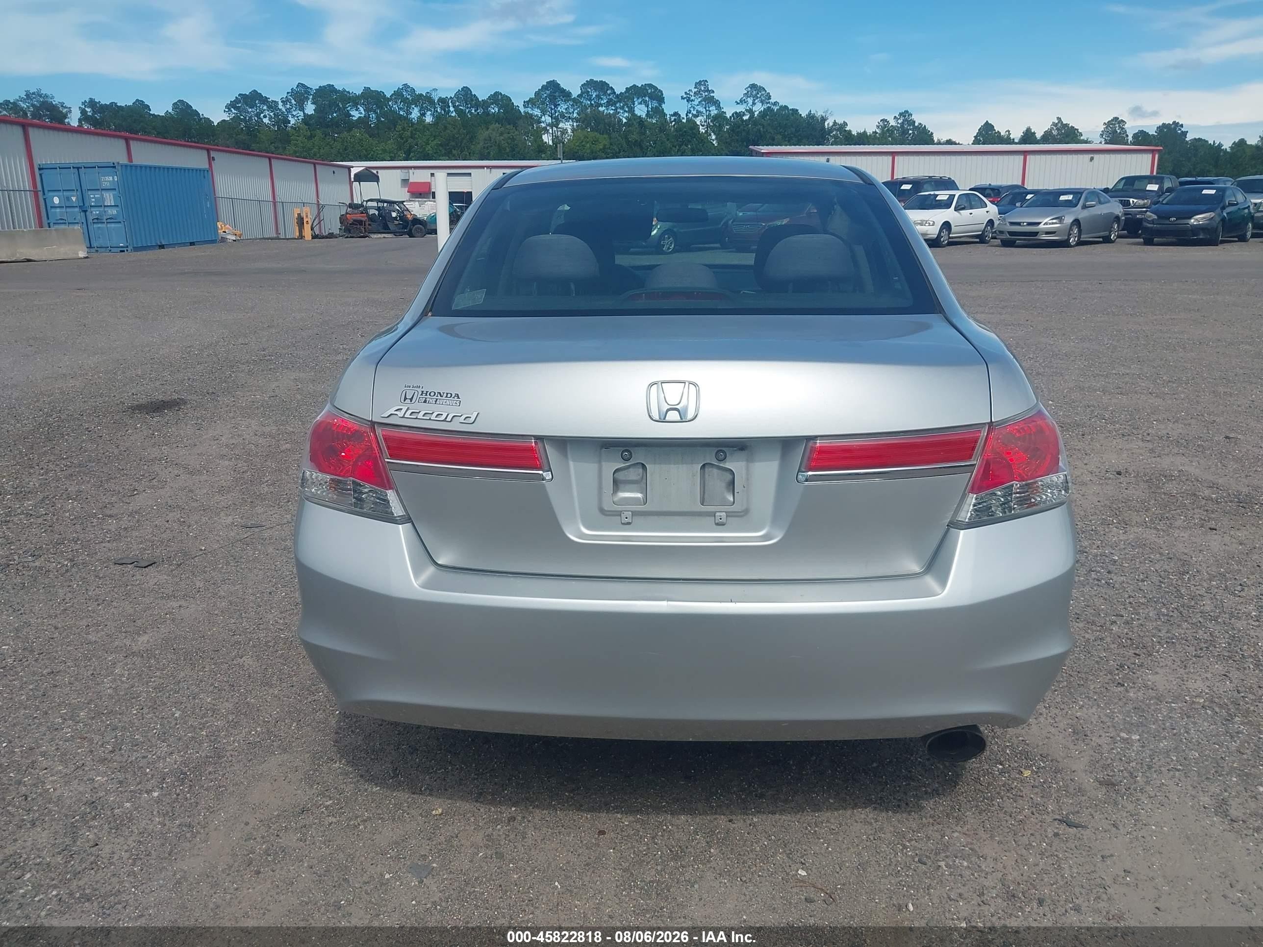 2012 Honda Accord Sdn Lx Silver vin: 1HGCP2F37CA122098