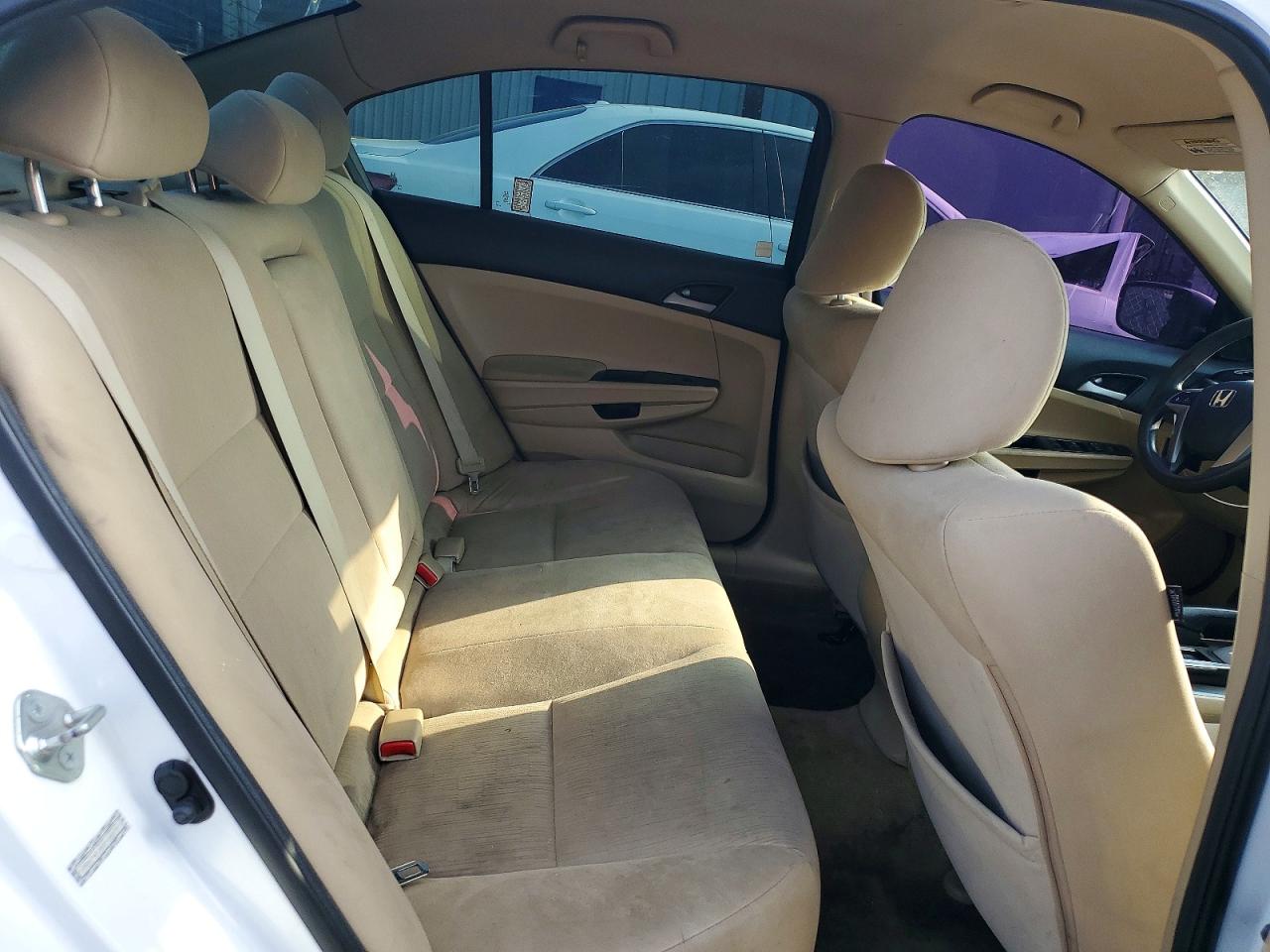 2012 Honda Accord Lx White vin: 1HGCP2F37CA132291